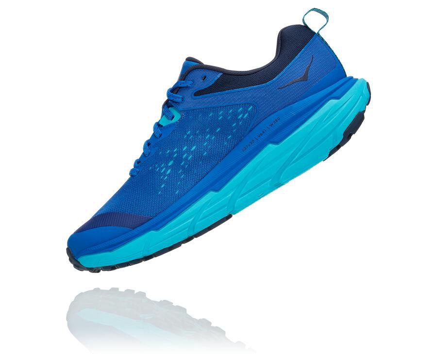 Tenis Hoka One One Trail Hombre Azules - Challenger Atr 6 - MTAY04639